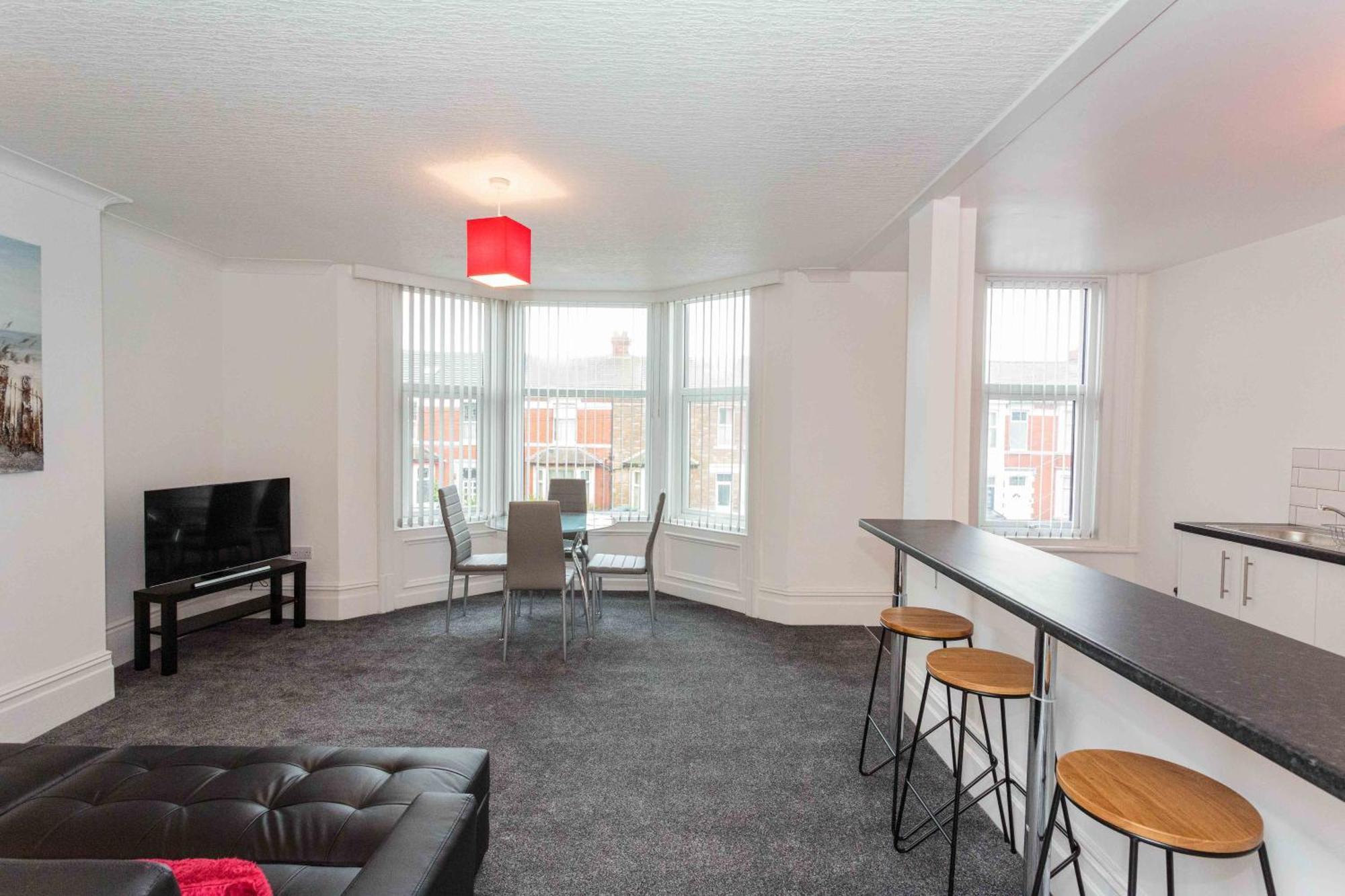 Cherry Property - Berry Apartments Blackpool Ruang foto